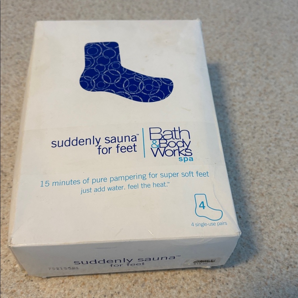 Bath and Body Works Suddenly Sauna Feet Foot Spa